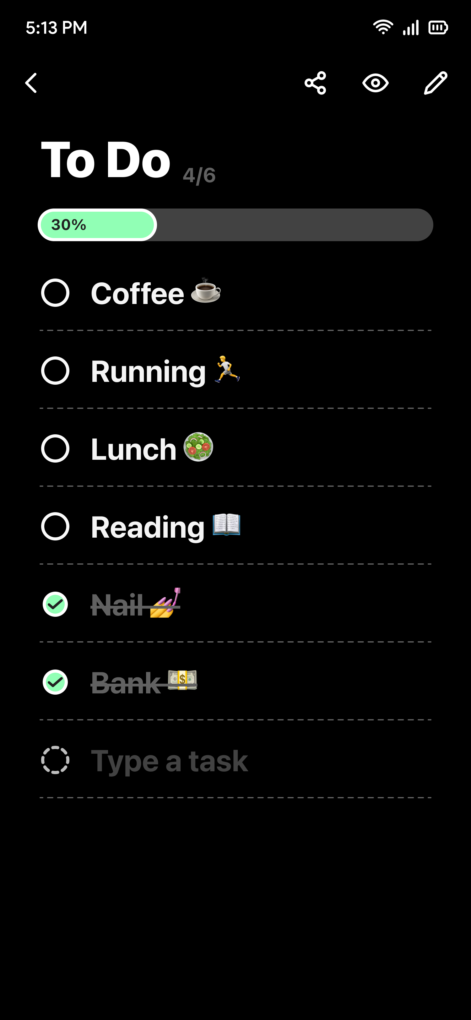 toDoit app screenshot
